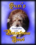 Suzi's award